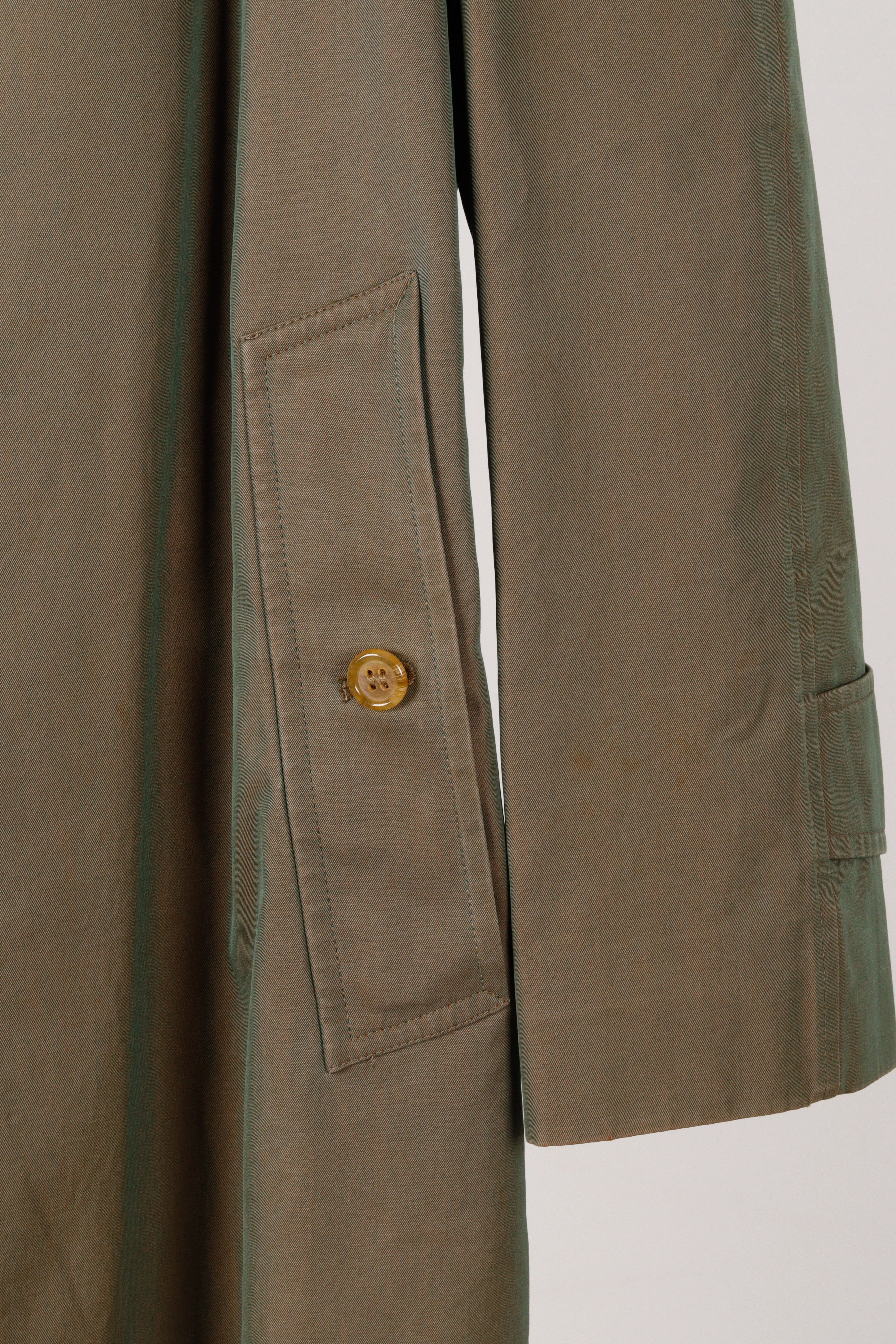 80's Burberry 'Maruzen Tokyo Exclusive' Trench Coat Iridescent