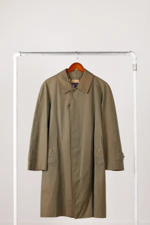 80's Burberry 'Maruzen Tokyo Exclusive' Trench Coat Iridescent