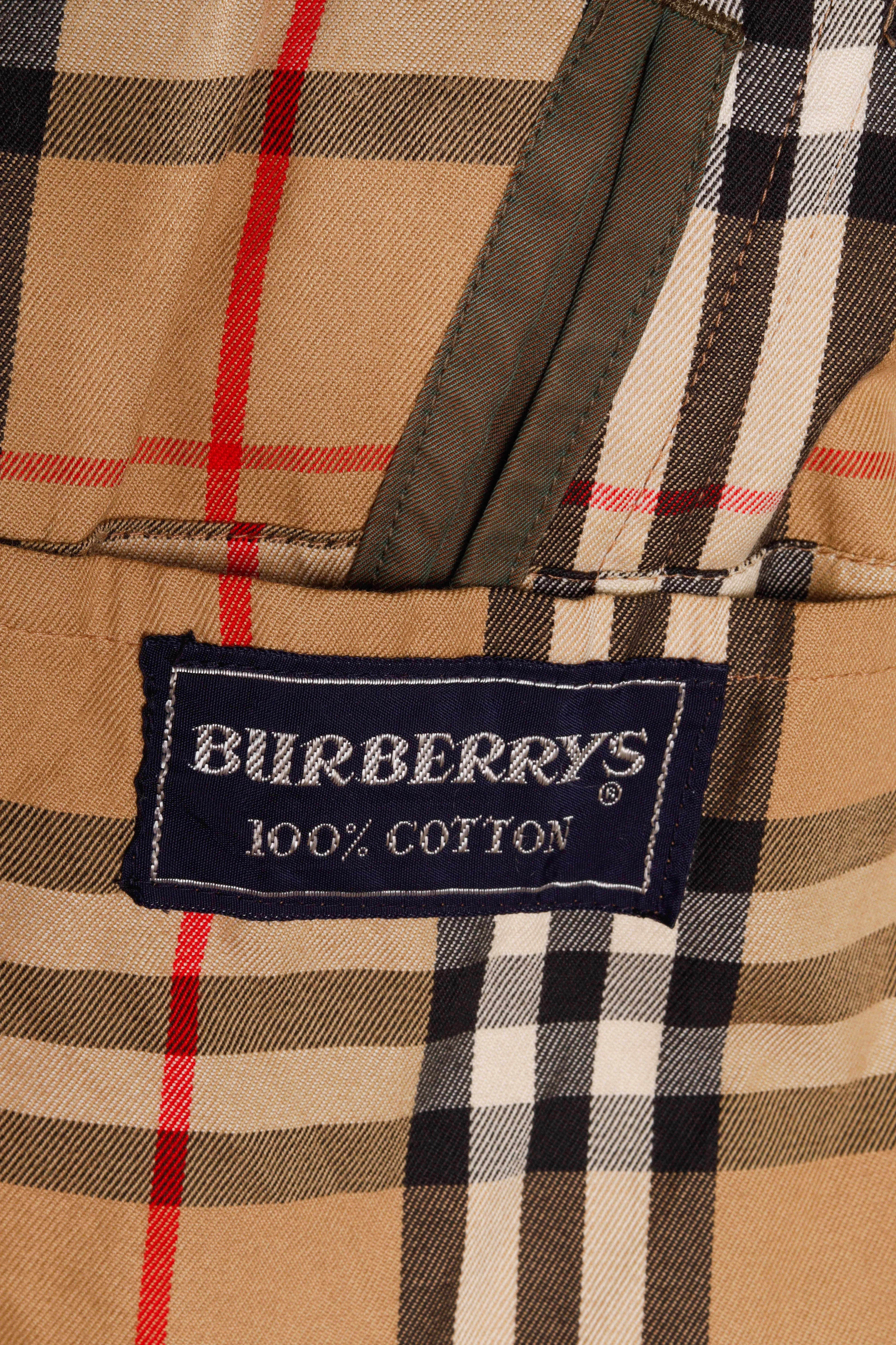 80's Burberry 'Maruzen Tokyo Exclusive' Trench Coat Iridescent