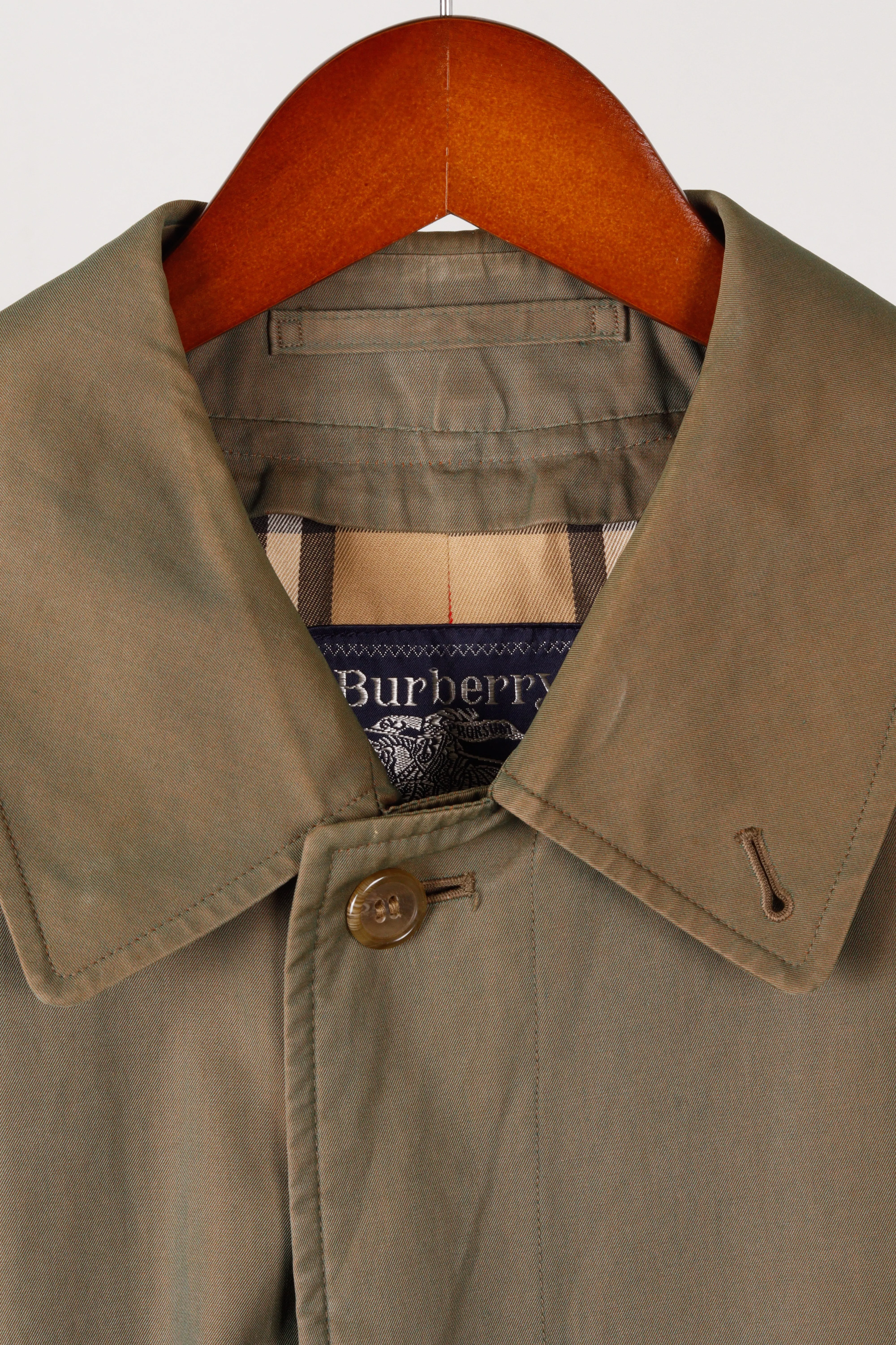 80's Burberry 'Maruzen Tokyo Exclusive' Trench Coat Iridescent