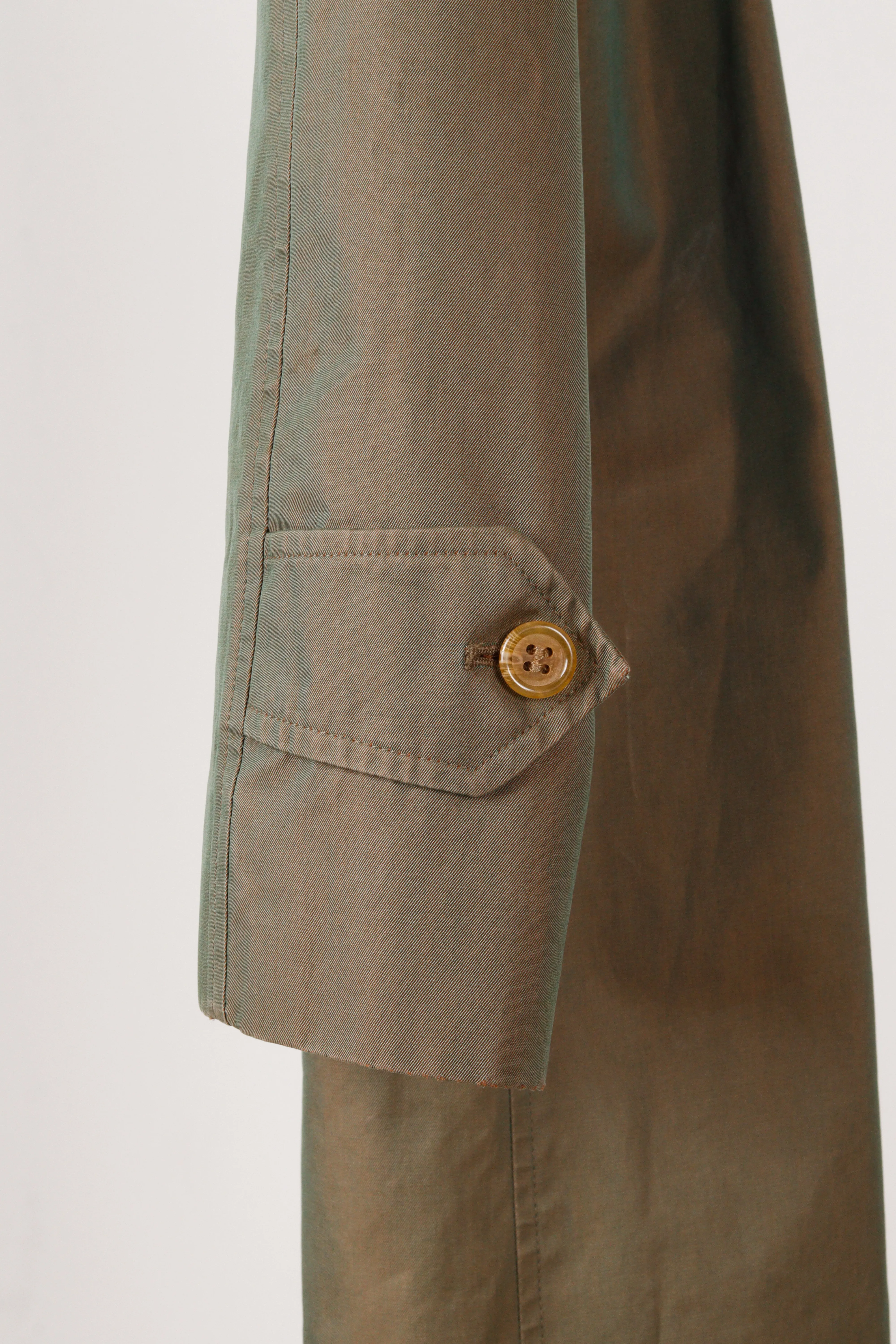 80's Burberry 'Maruzen Tokyo Exclusive' Trench Coat Iridescent
