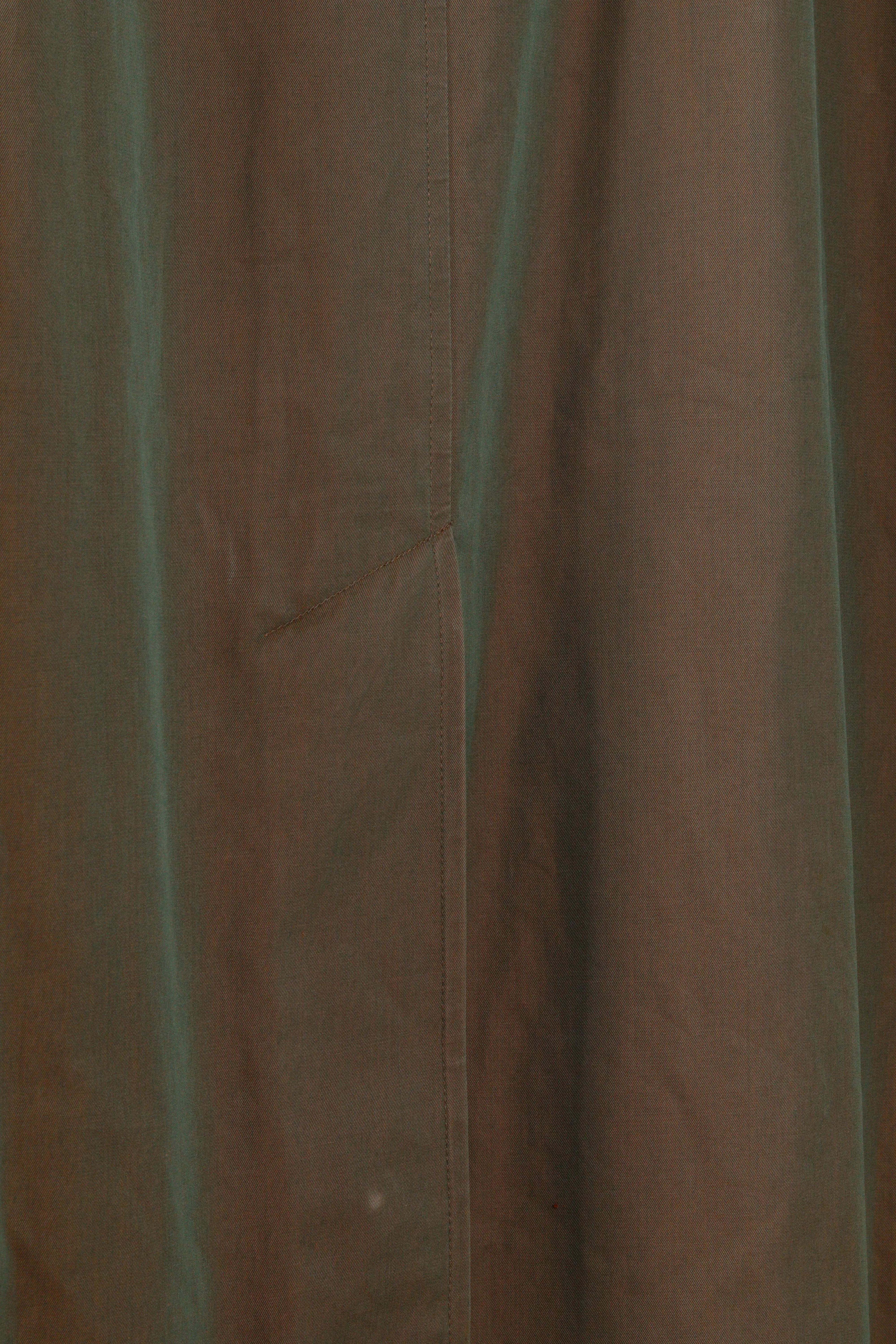 80's Burberry 'Maruzen Tokyo Exclusive' Trench Coat Iridescent