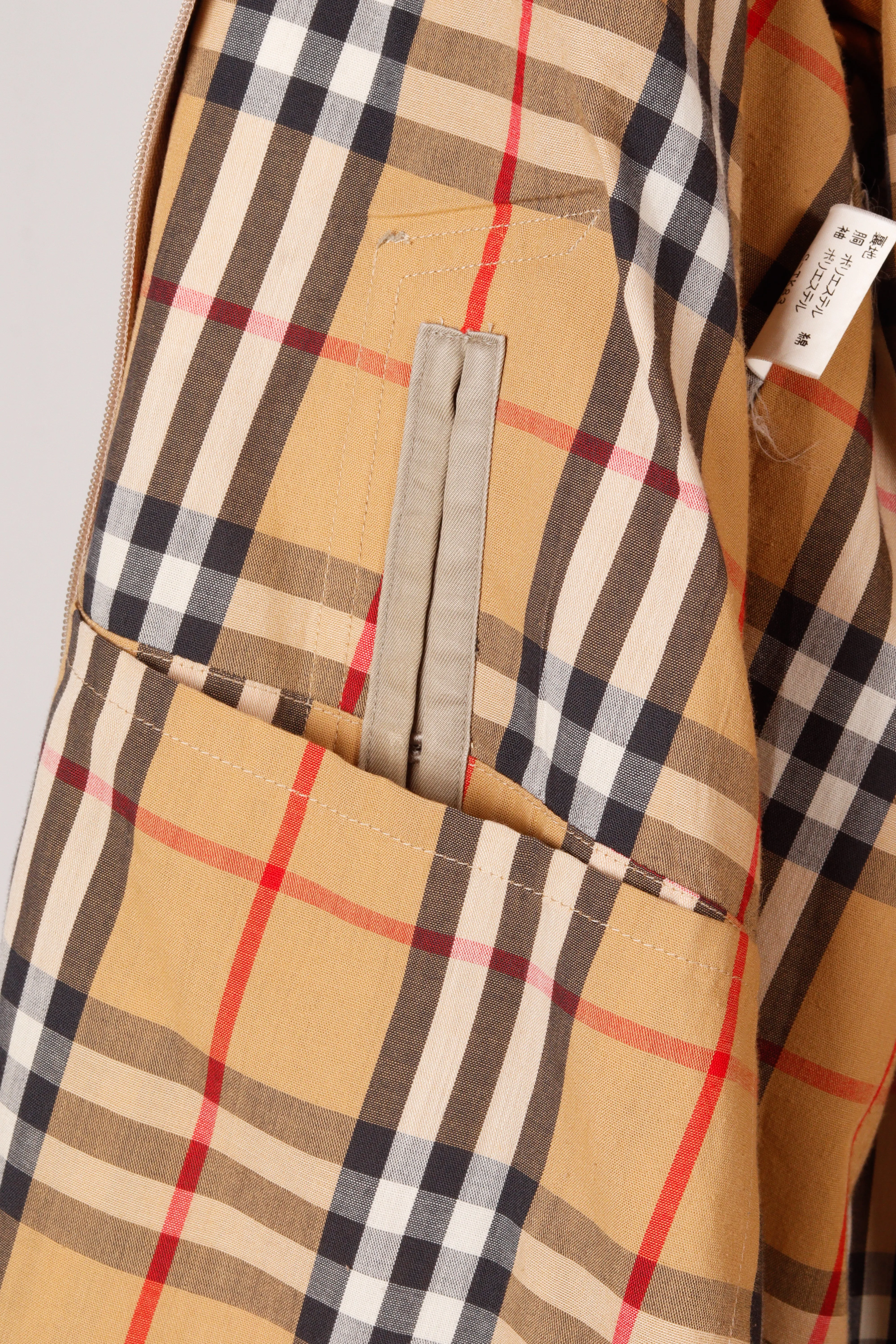 90's Burberry 'Closed Button' Trench Coat Beige
