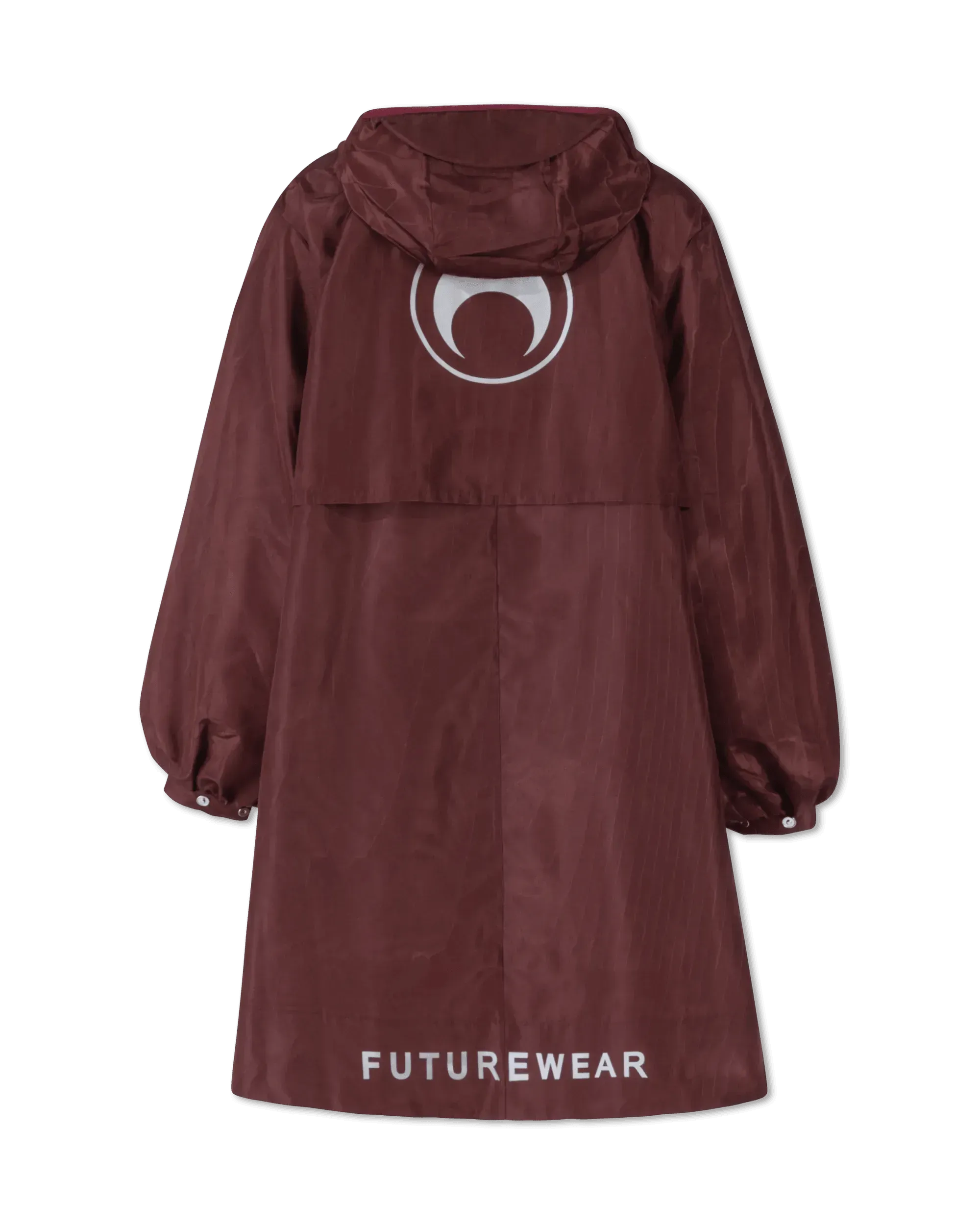 A-Line Moir Windbreaker Jacket