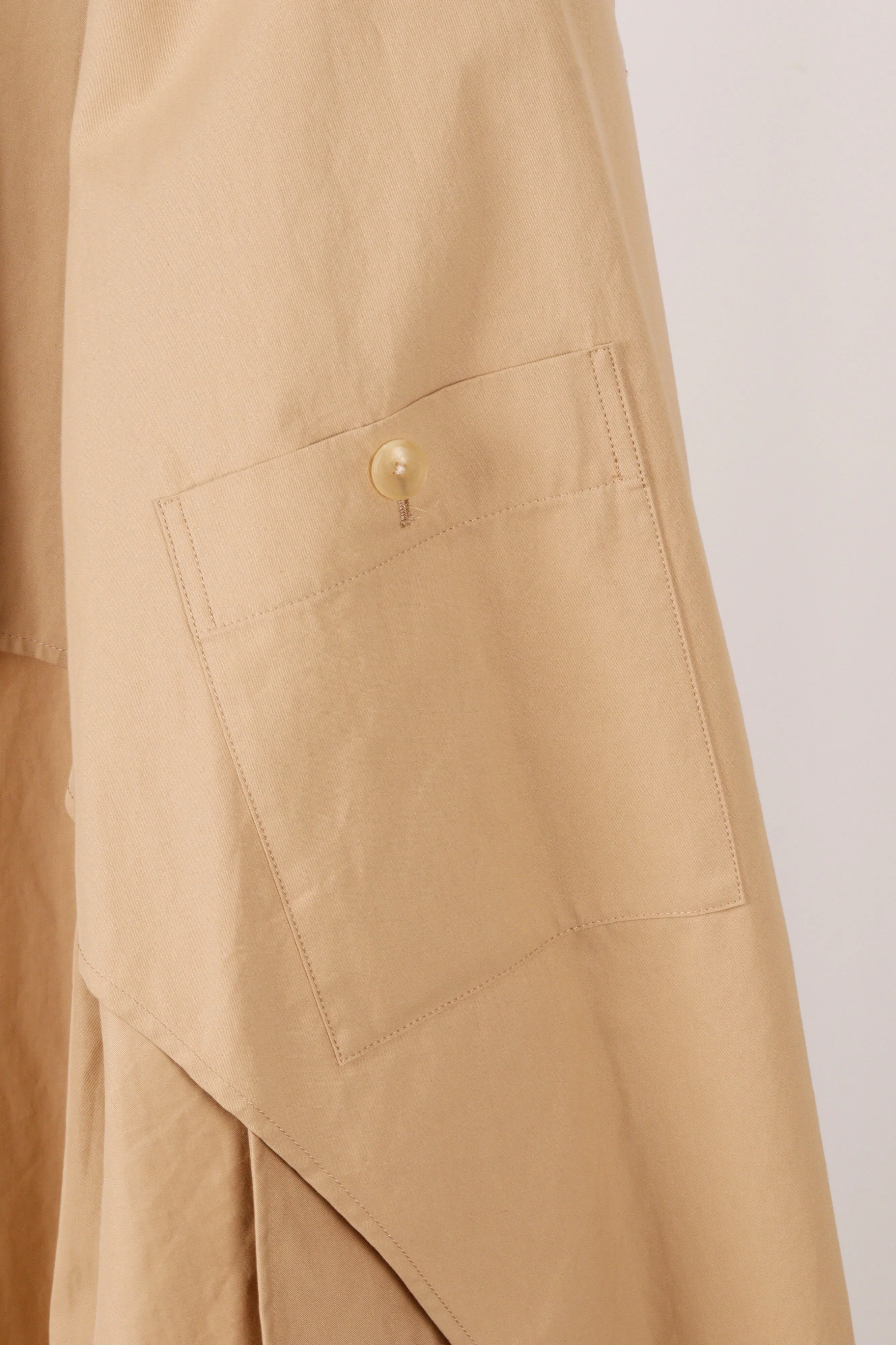Auralee AW23 'Gabardine' Trench Coat Khaki (2023)
