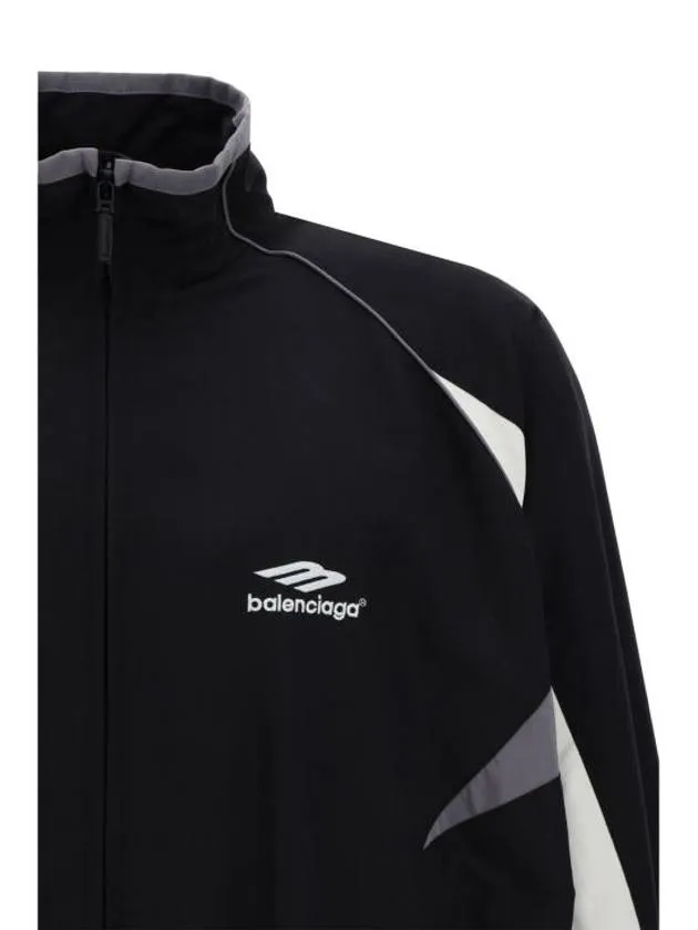 Balenciaga 3B Sports Icon Medium Fit Track Jacket Black