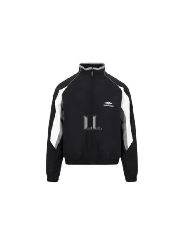 Balenciaga 3B Sports Icon Regular Track Jacket Black