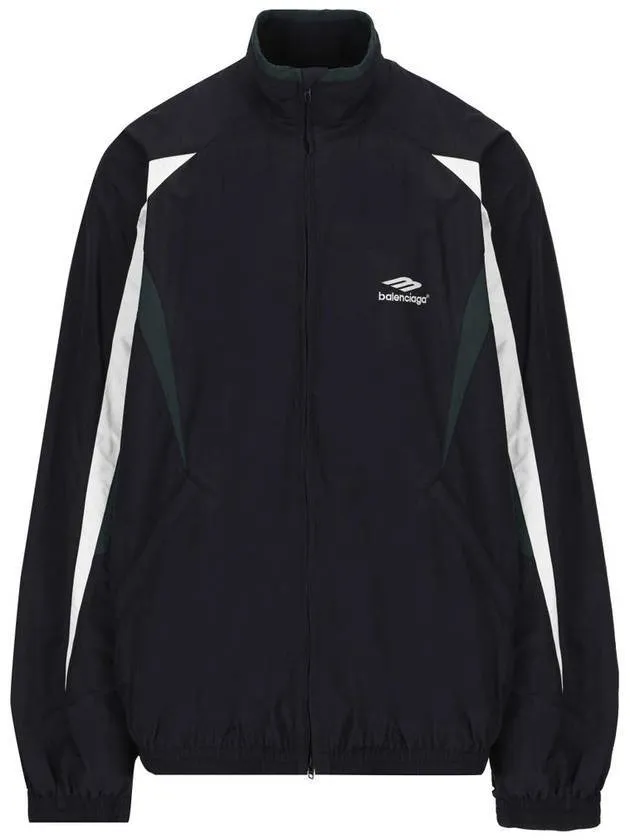 Balenciaga 3B Sports Icon Track Jacket Black