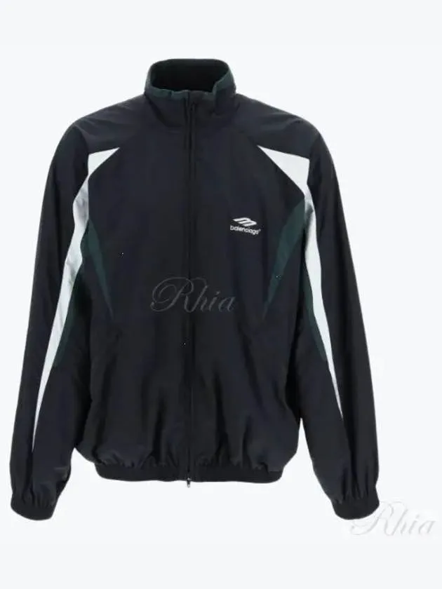 Balenciaga 3B Sports Icon Track Jacket Black