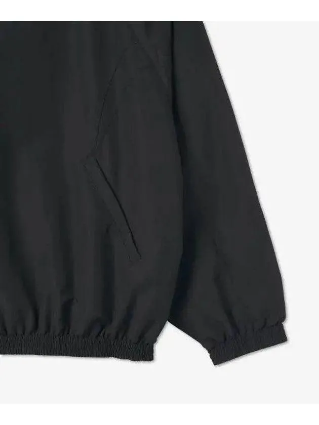 Balenciaga Embroidery Logo Sports Icon Track Jacket Black
