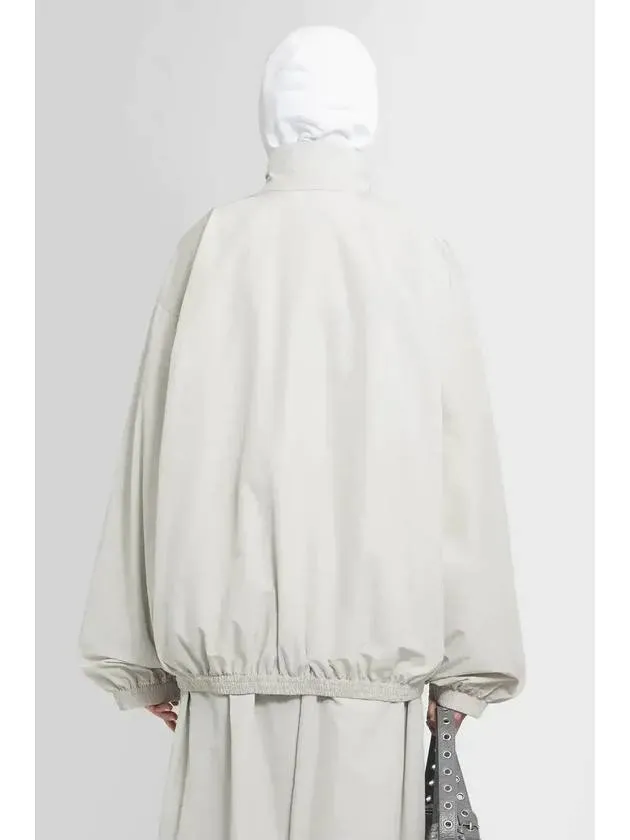 Balenciaga Logo Technical Track Jacket Beige