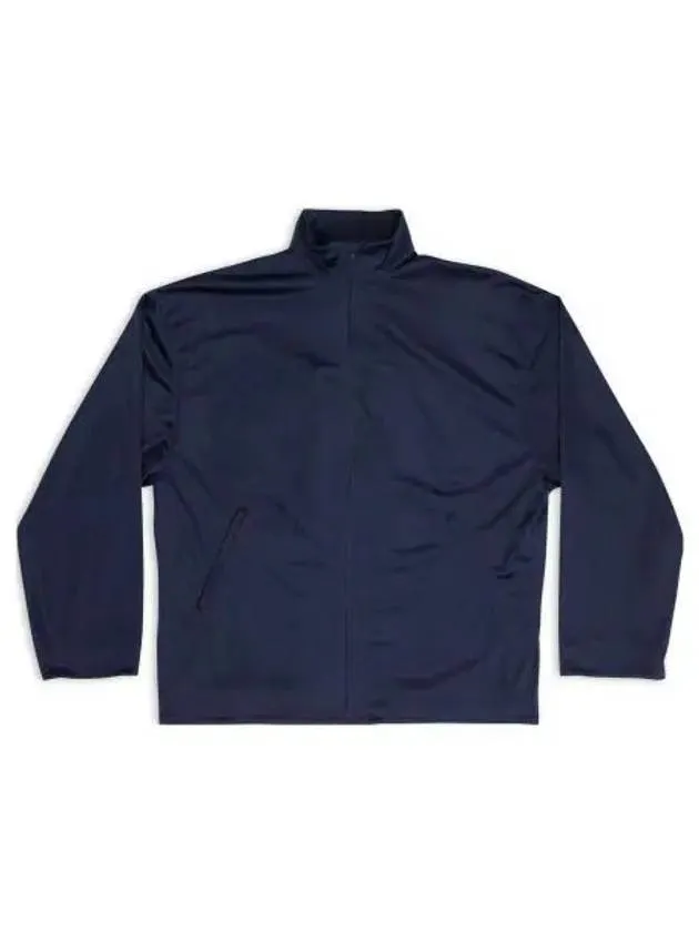 Balenciaga Side Zip Pockets Track Jacket Blue