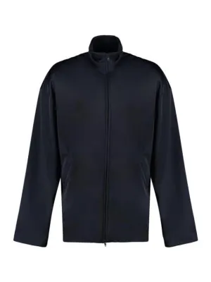 Balenciaga Side Zip Pockets Track Jacket Blue