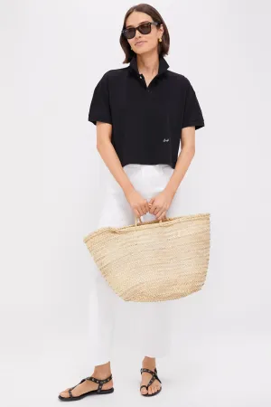 Black Pique Holmes Boyfriend Polo