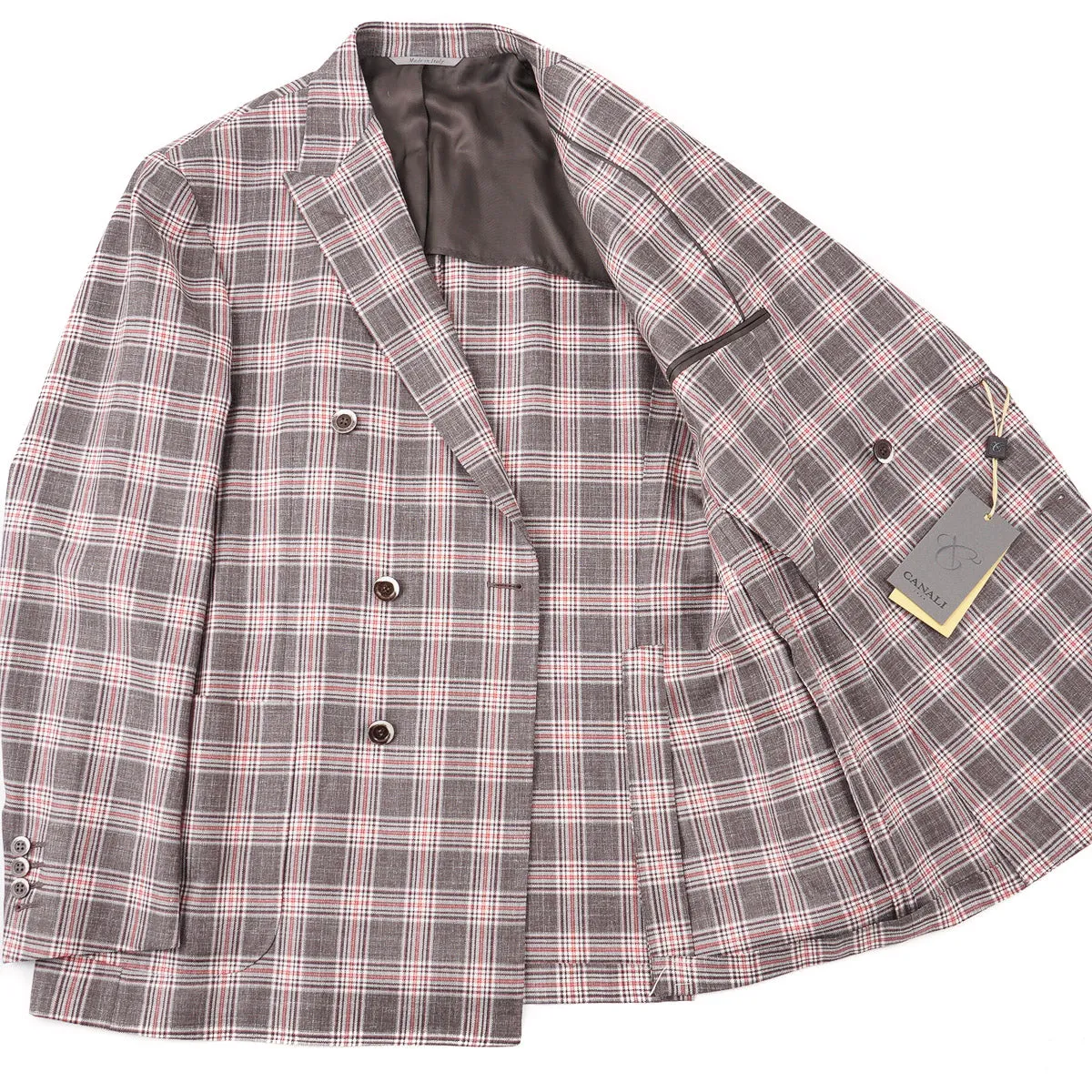 Canali Wool-Silk-Linen 'Kei' Sport Coat
