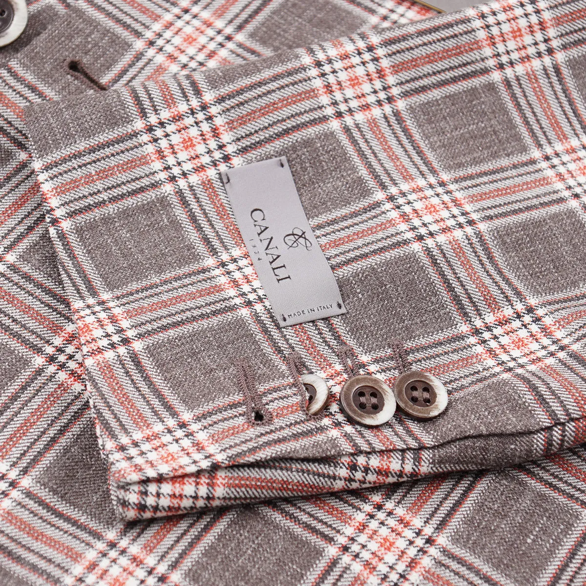 Canali Wool-Silk-Linen 'Kei' Sport Coat