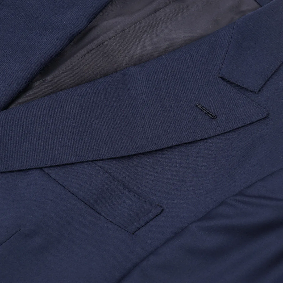 Caruso Navy Super 150s Wool Suit