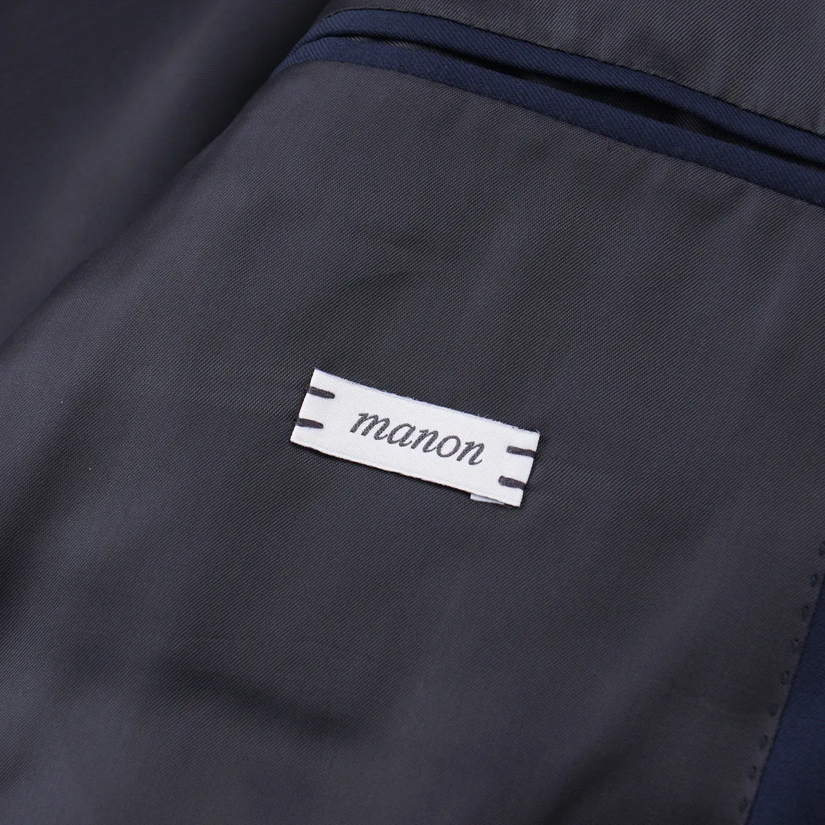 Caruso Navy Super 150s Wool Suit