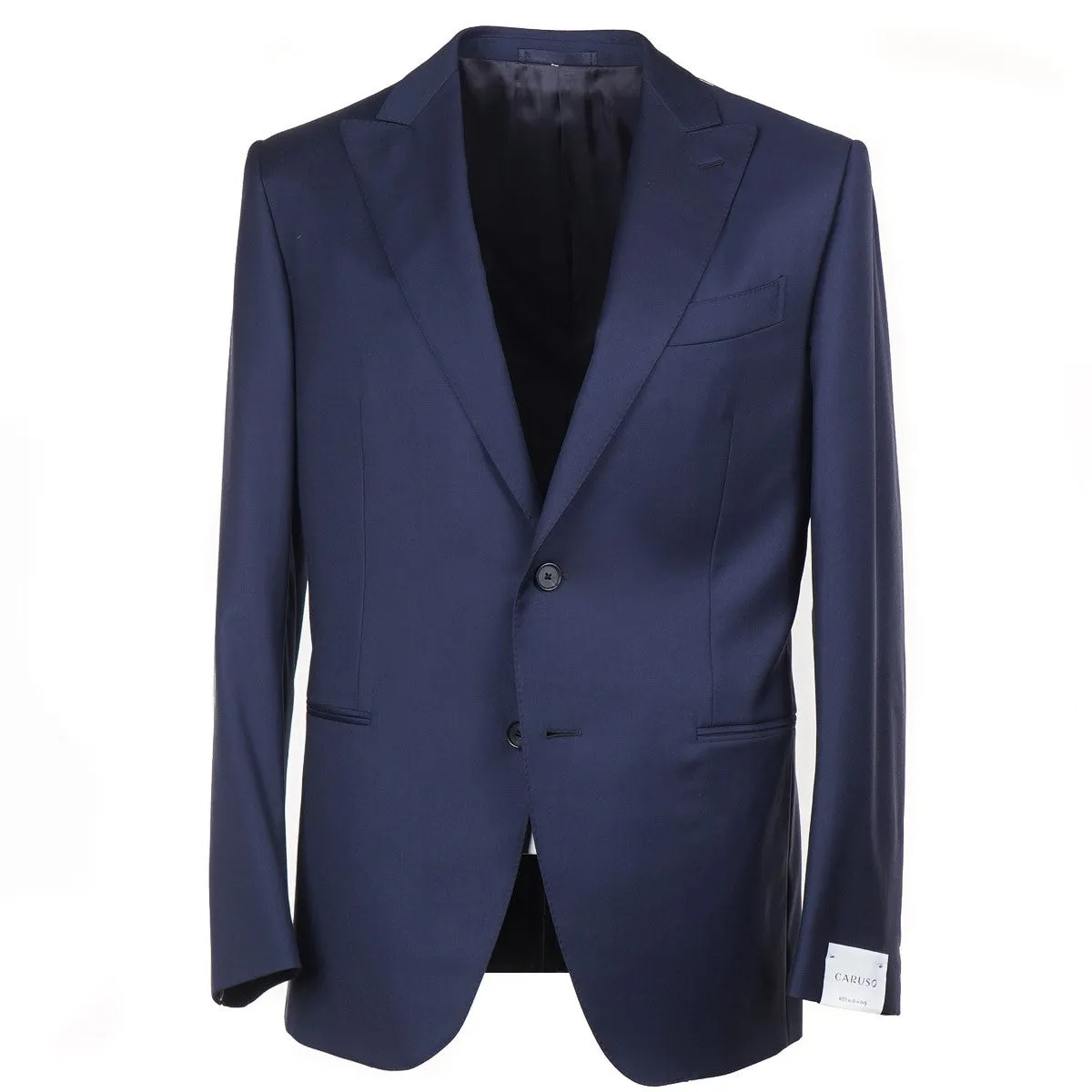 Caruso Navy Super 150s Wool Suit