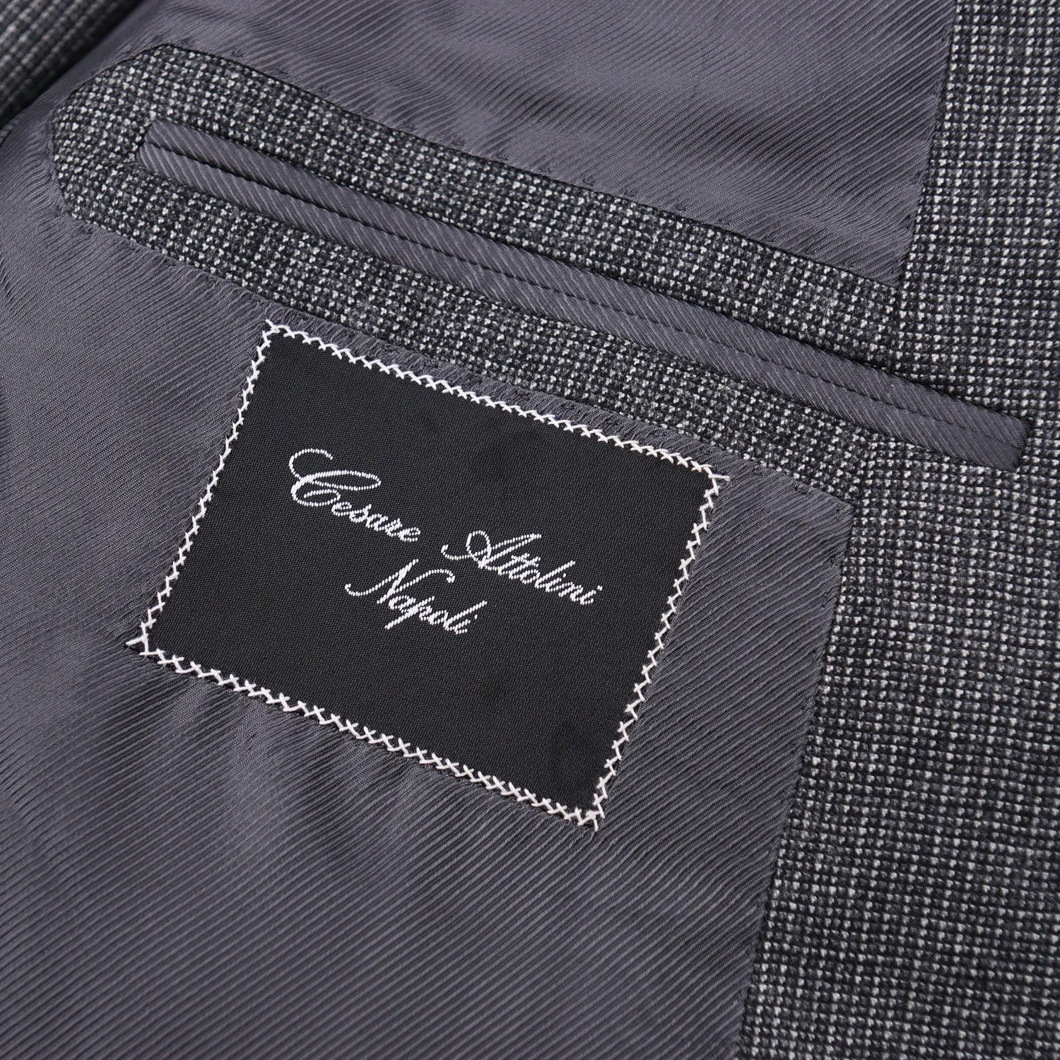 Cesare Attolini Slim-Fit Wool Suit with Peak Lapels