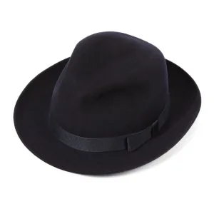CHRISTYS' Epsom Racing Trilby NAVY