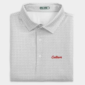 Culture Ole Miss Tile Printed Performance Polo
