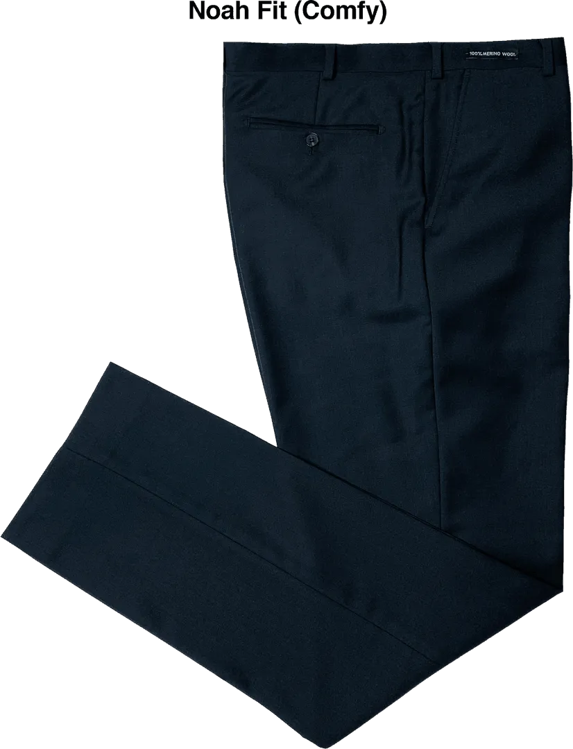 D9-Black Noah Comfort-fit Trouser