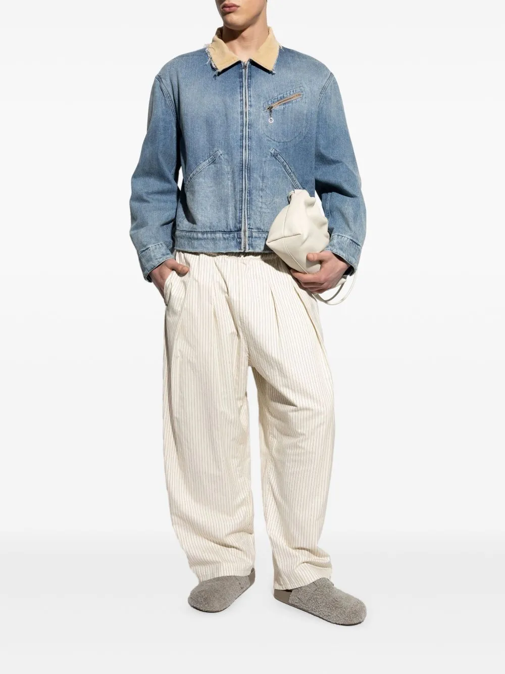 Denim Bomber Jacket