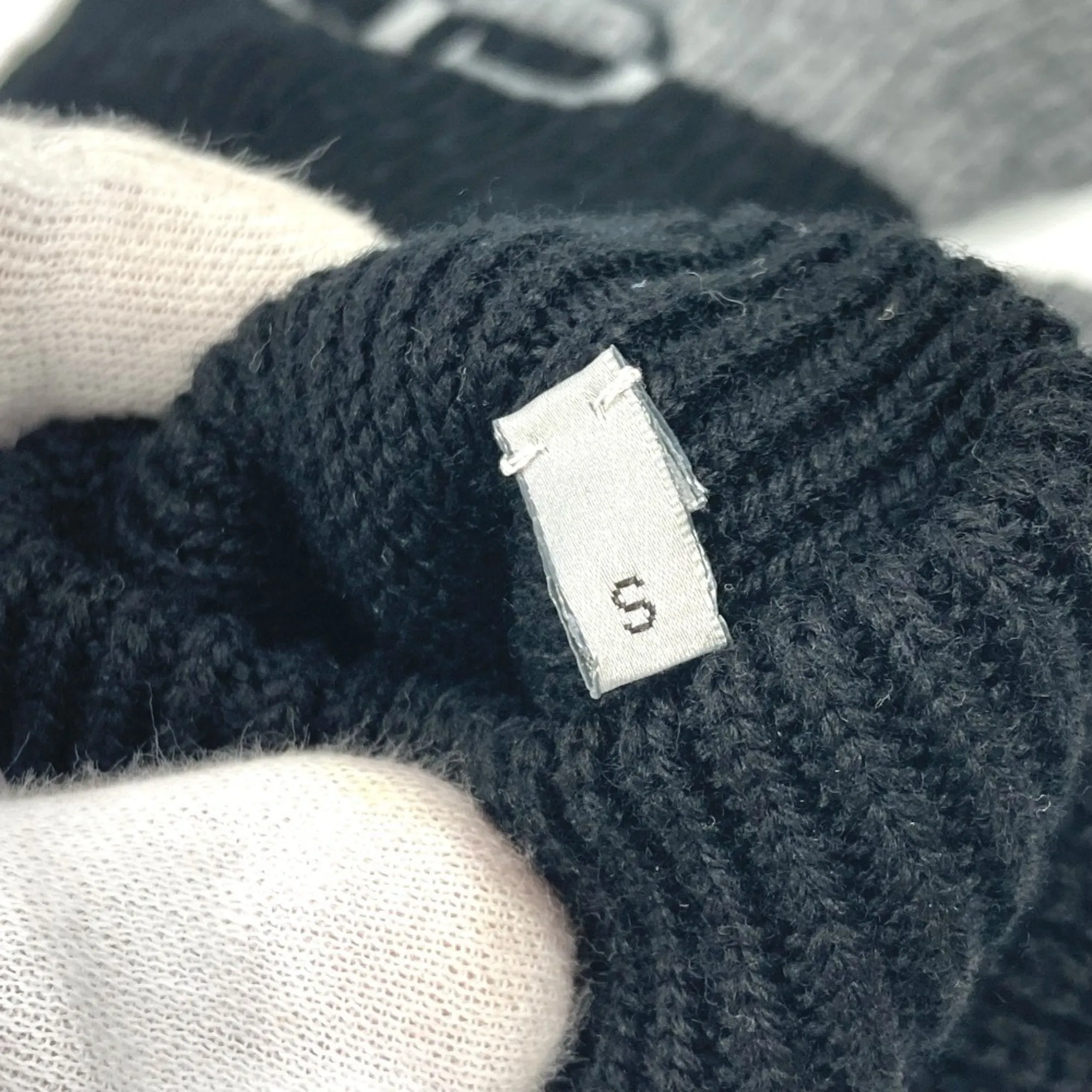 Dior CD Black Wool Accessories