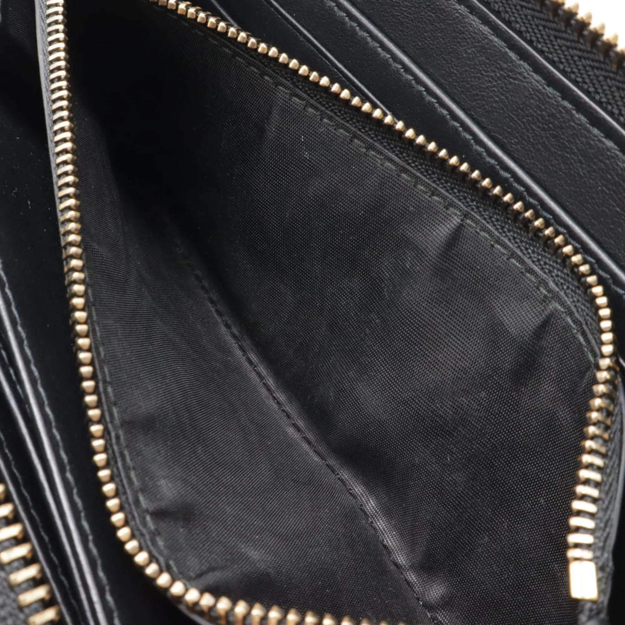 Dior Logo Black Leather Accessories