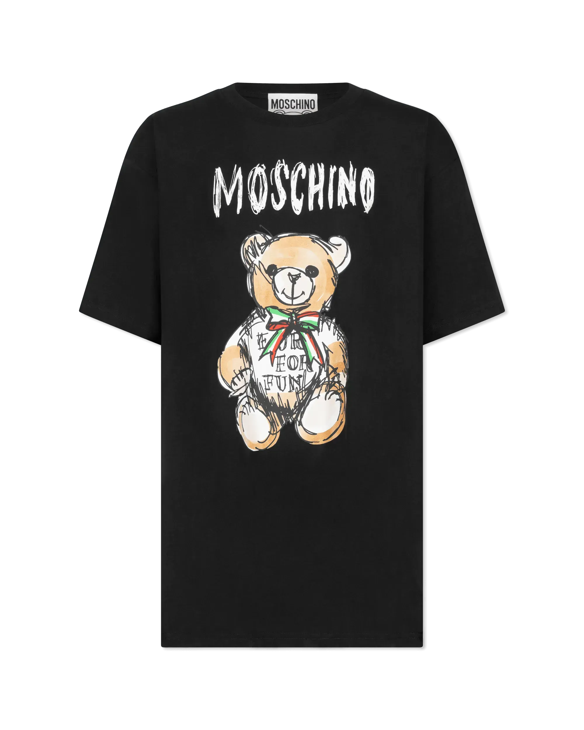 Drawn Teddy Bear Organic Jersey T-Shirt