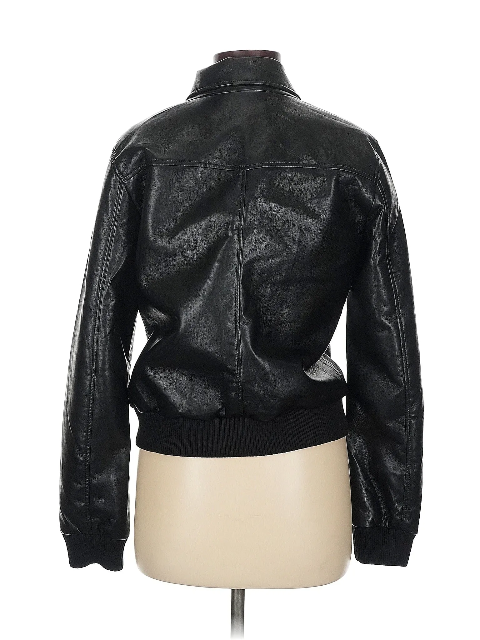 Faux Leather Jacket