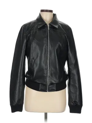Faux Leather Jacket