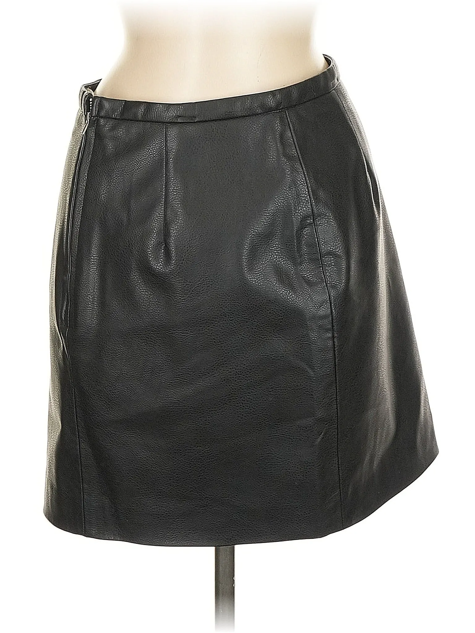 Faux Leather Skirt