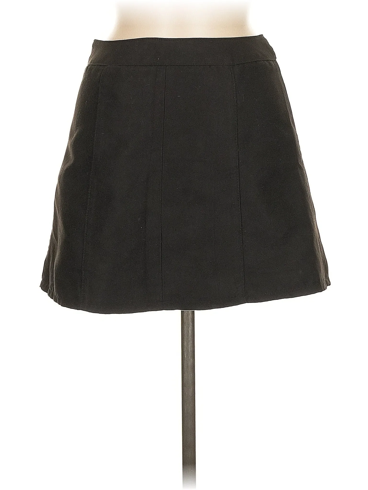Faux Leather Skirt