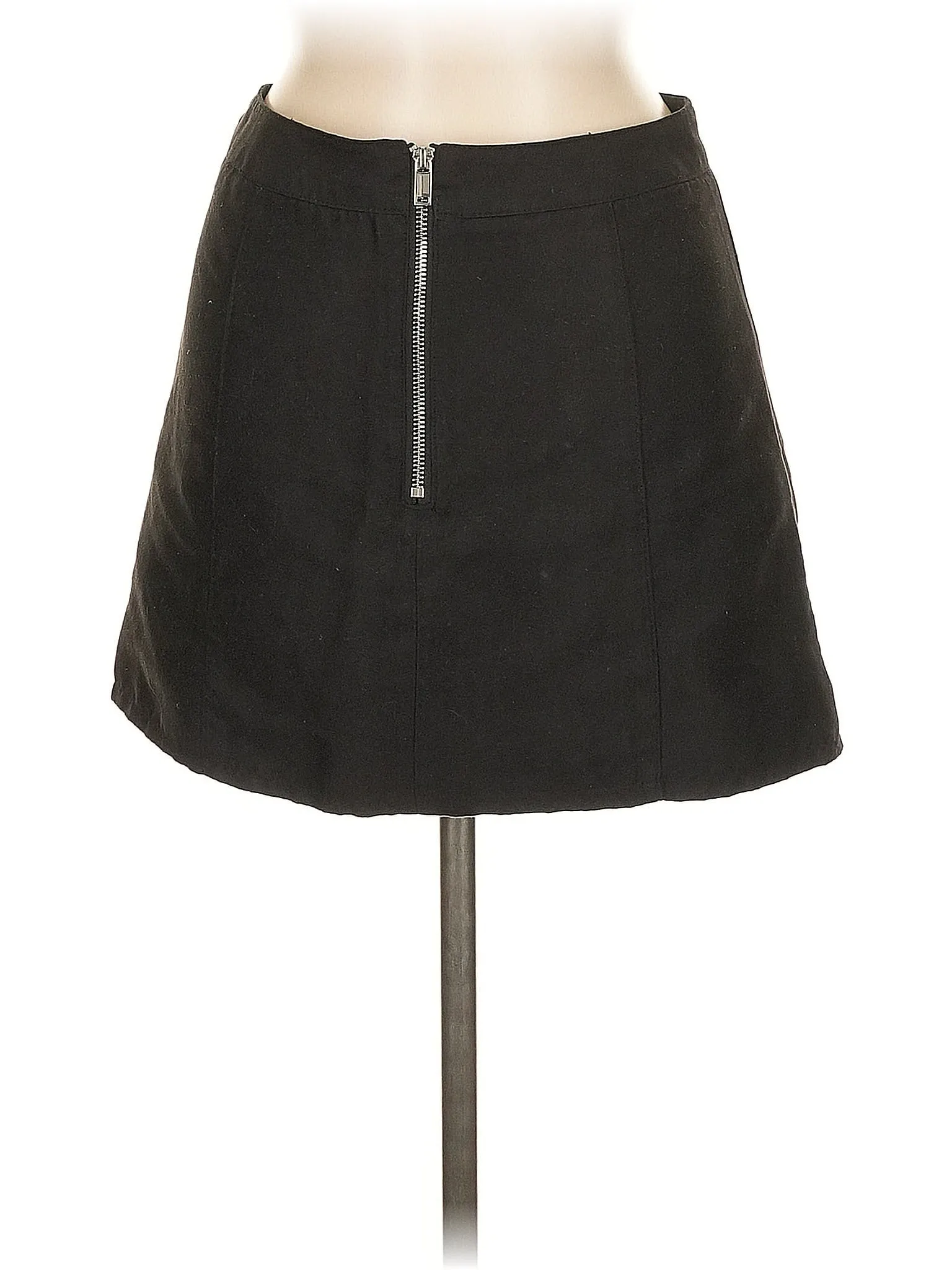 Faux Leather Skirt