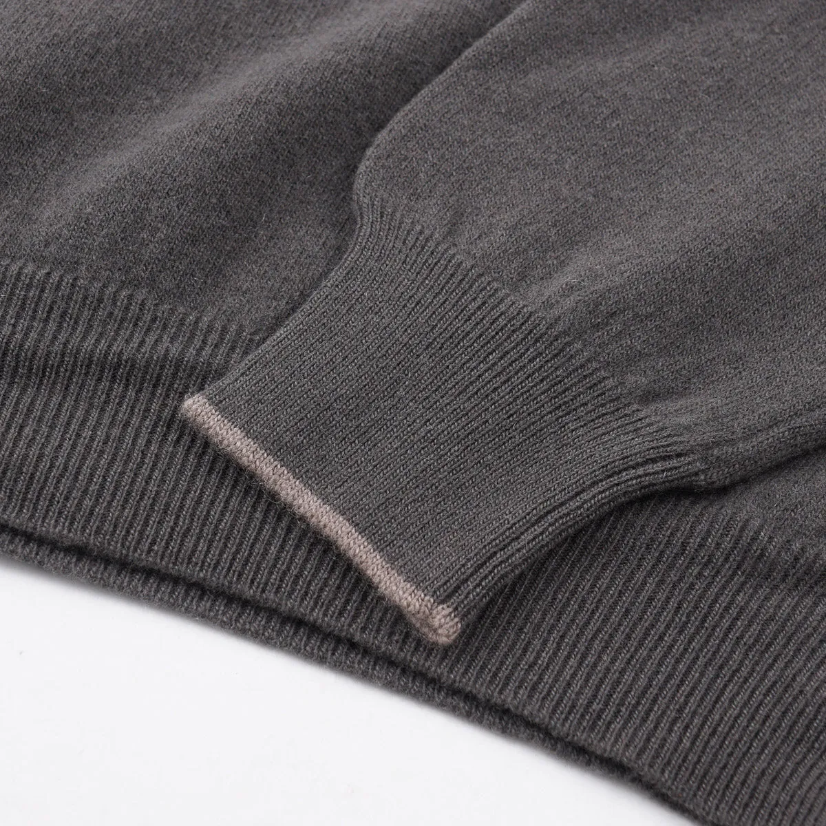Fedeli Wool-Cashmere Crewneck Sweater