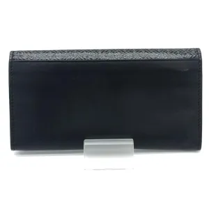 Fendi Continental Black Leather Accessories