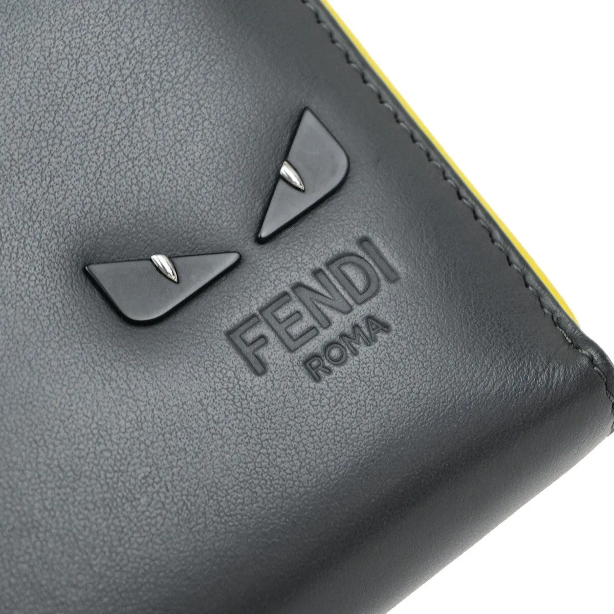 Fendi Monster Black Leather Accessories
