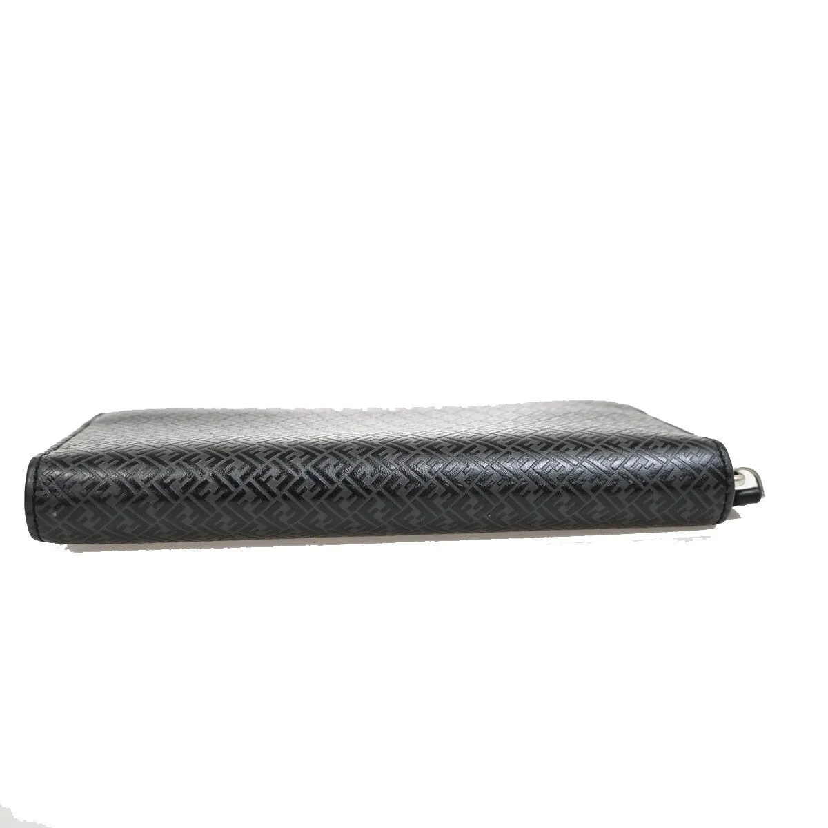 Fendi Zucchino Black Leather Accessories