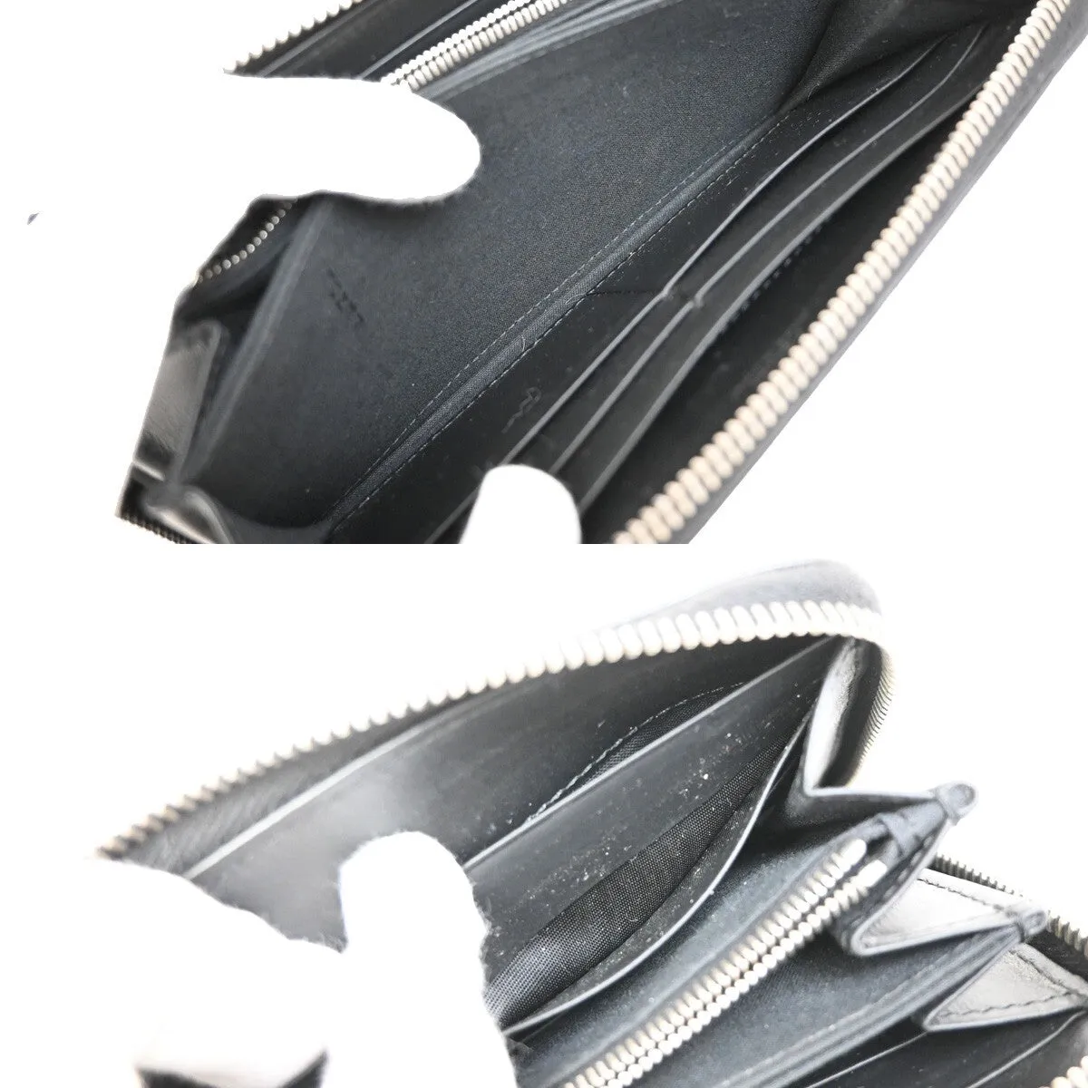 Fendi Zucchino Black Leather Accessories