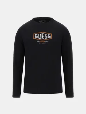 Guess Box Crack Logo Tee