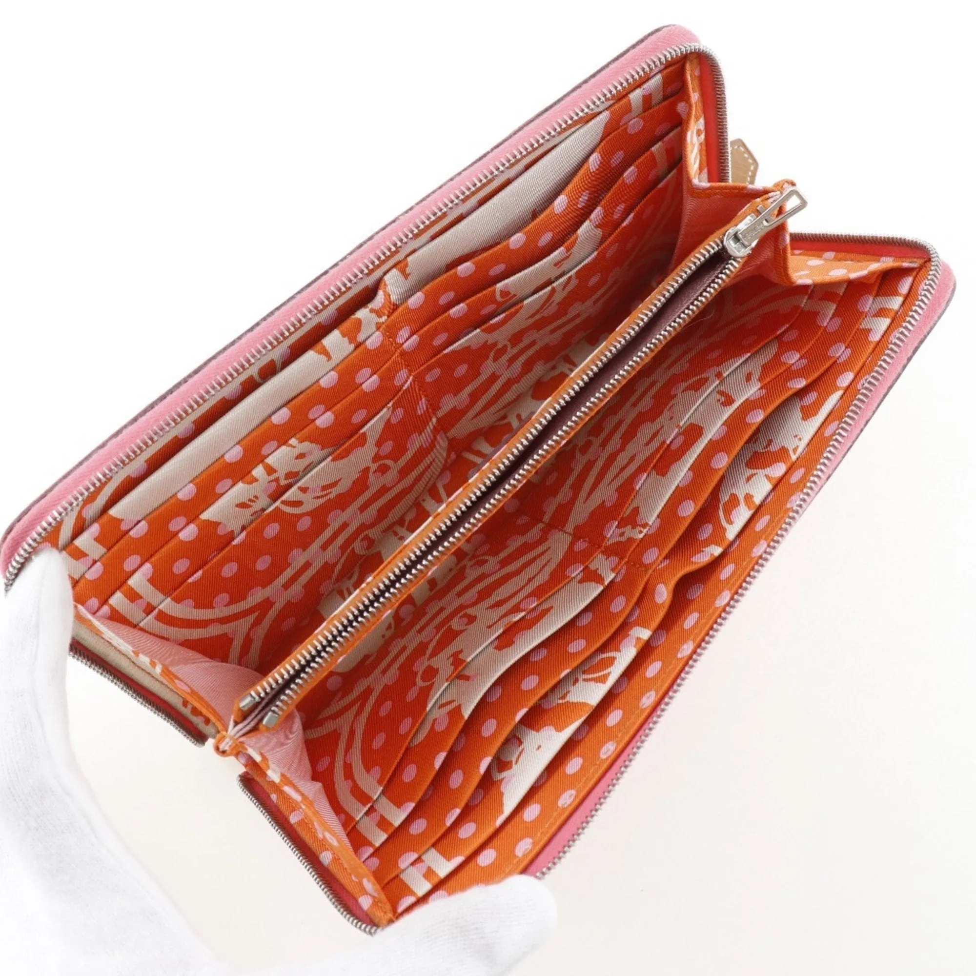 Herms Azap Pink Leather Accessories