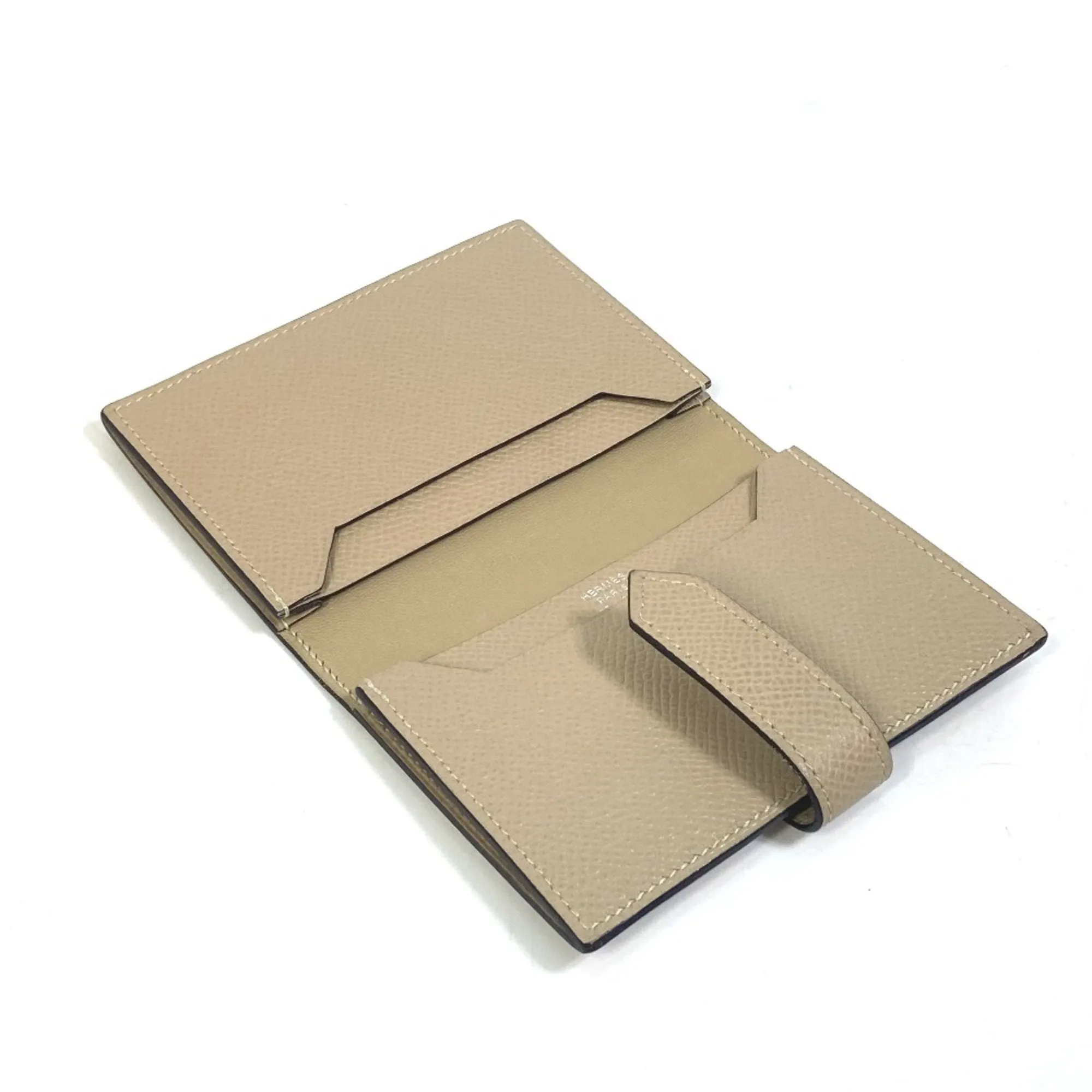 Herms Barn Beige Leather Accessories