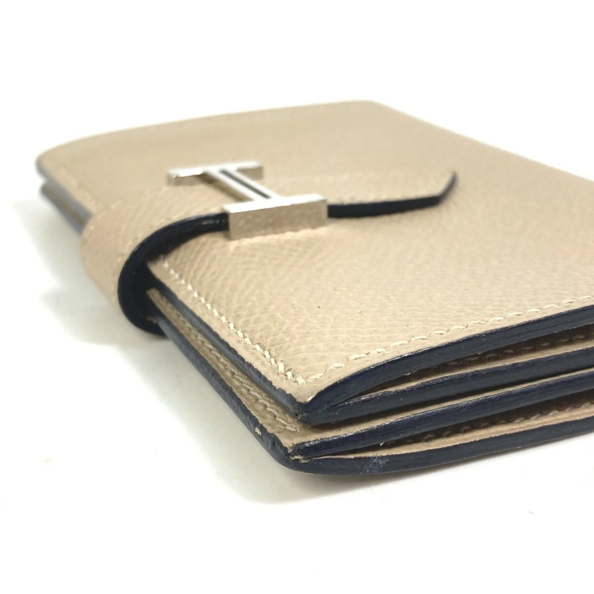 Herms Barn Beige Leather Accessories