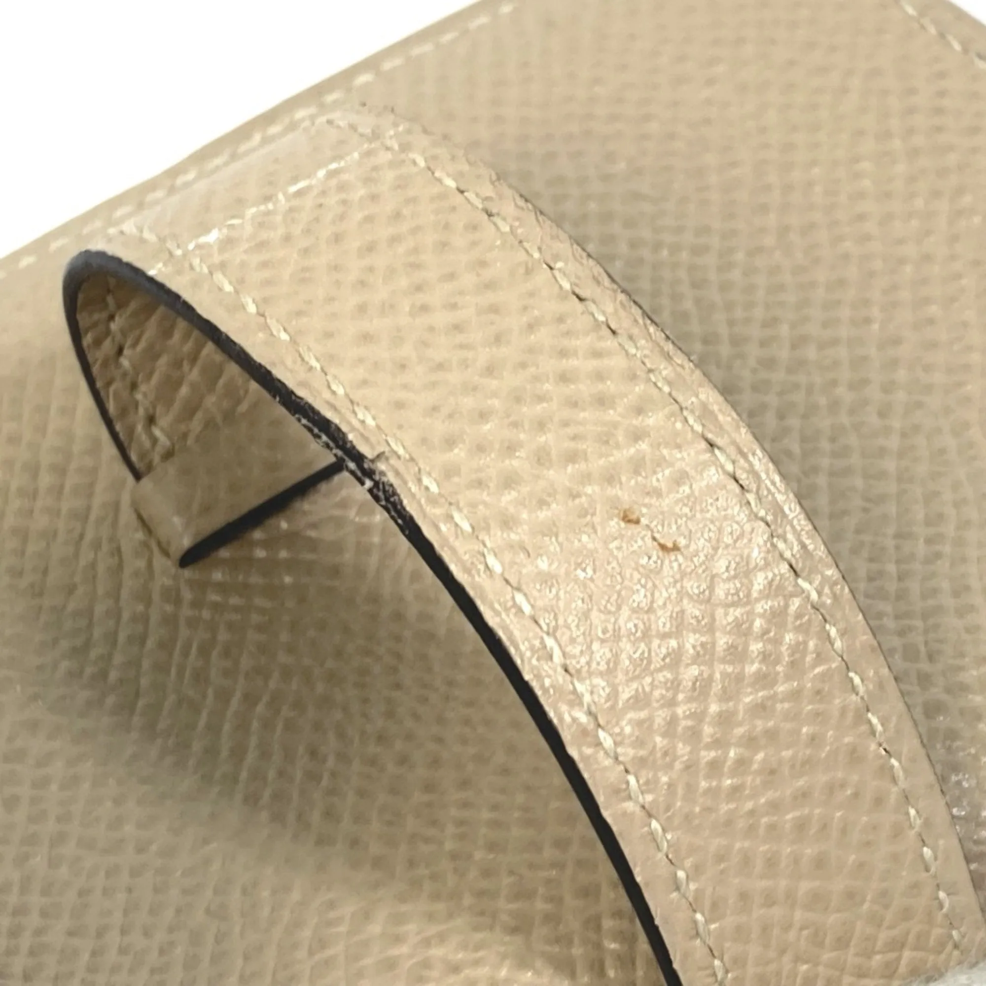Herms Barn Beige Leather Accessories