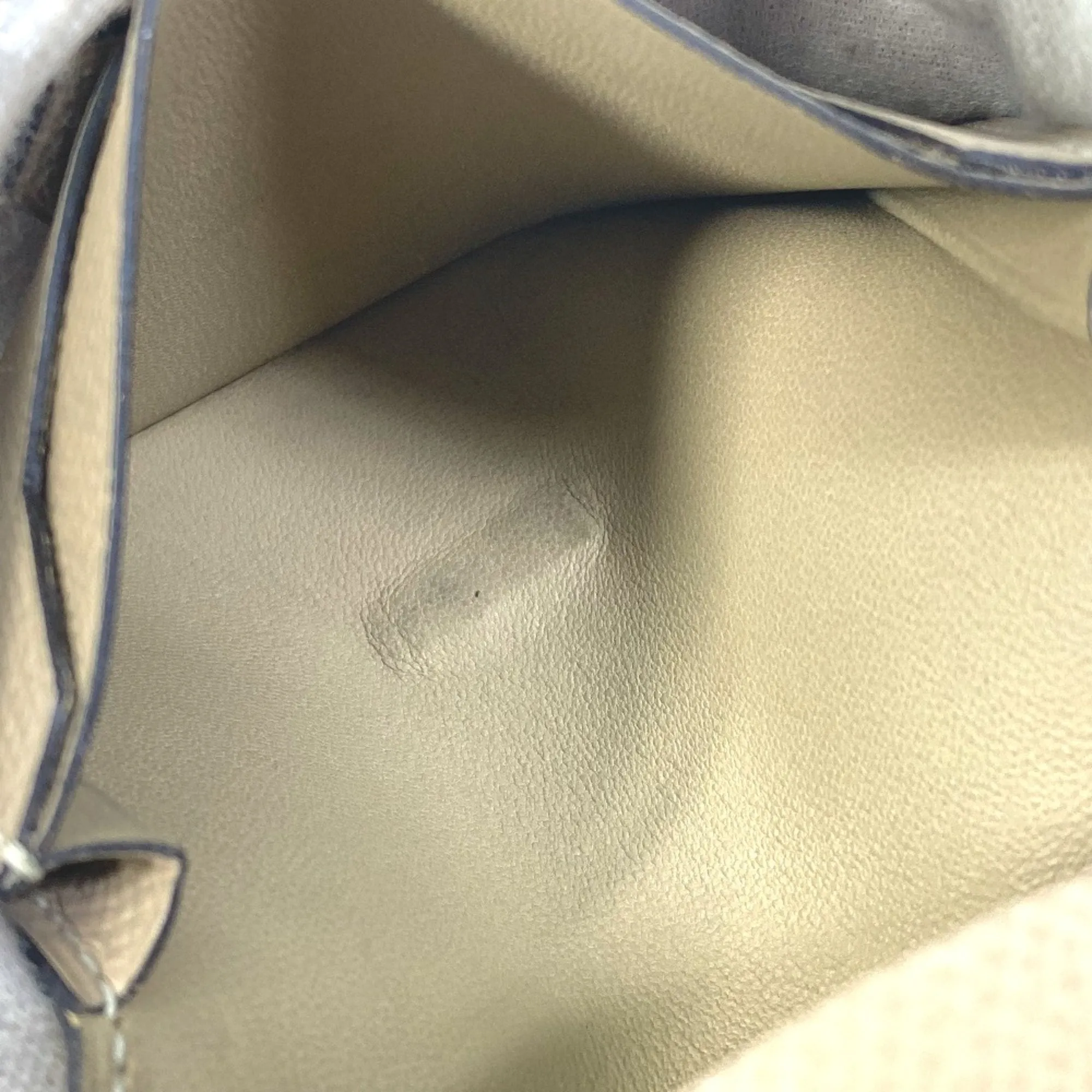 Herms Barn Beige Leather Accessories