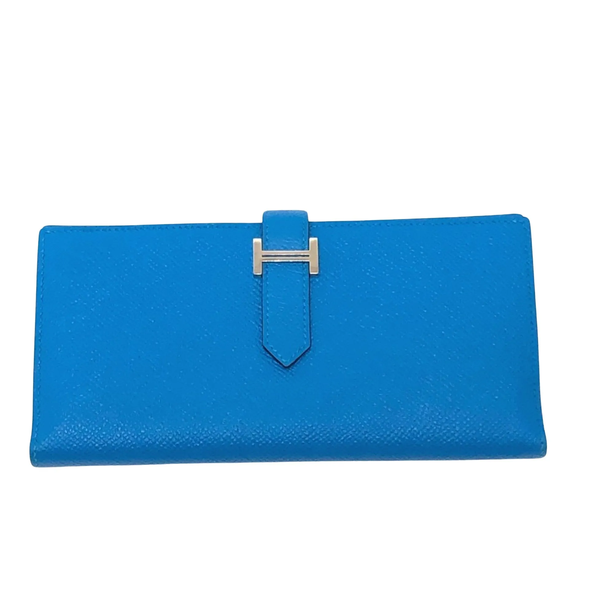 Herms Barn Blue Leather Accessories