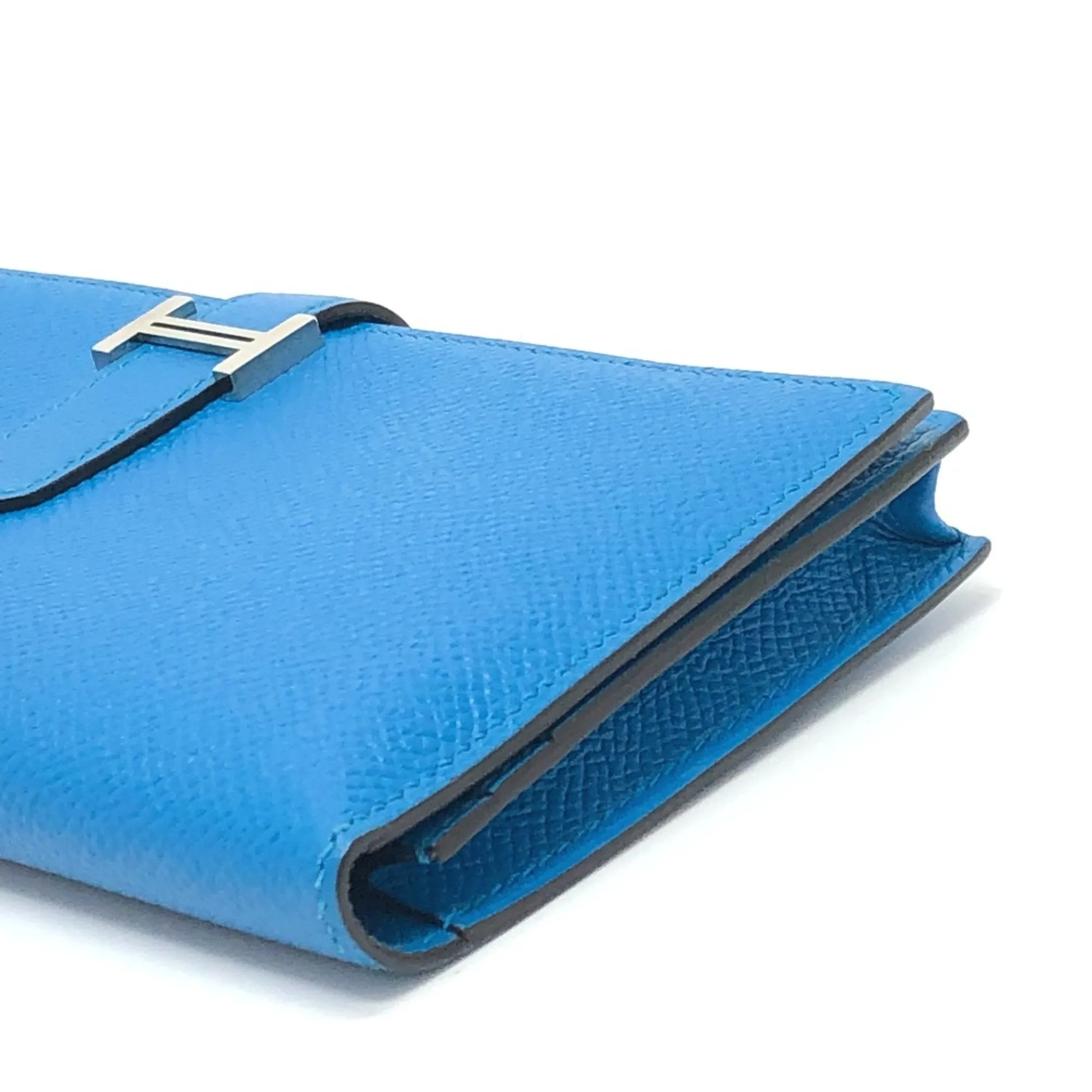Herms Barn Blue Leather Accessories