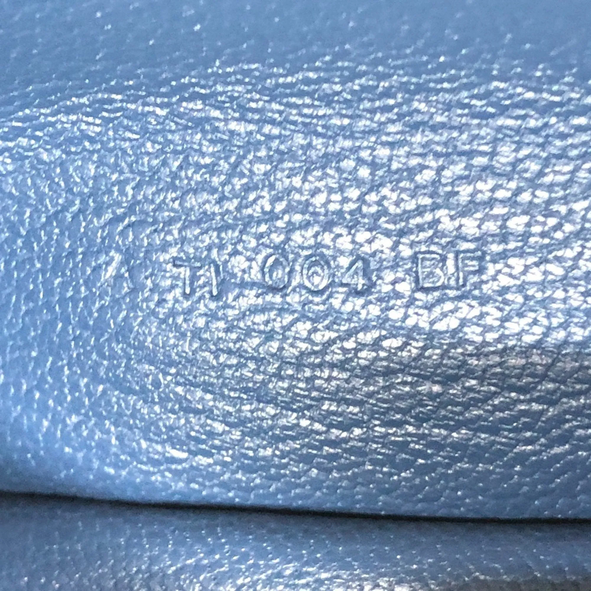 Herms Barn Blue Leather Accessories
